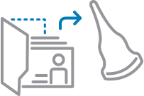 Function selecting ultrasound probe : EzPrep™