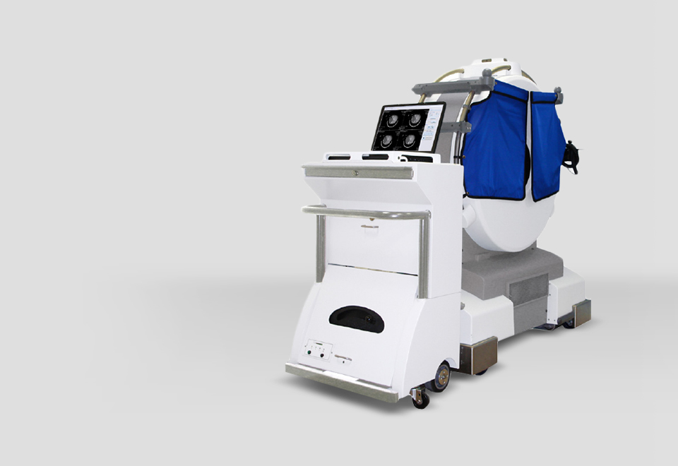 Scanner Drive System che consente all'operatore di trasportare facilmente CereTom