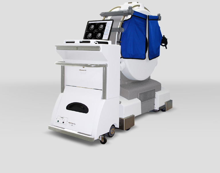 Scanner Drive System che consente all'operatore di trasportare facilmente CereTom