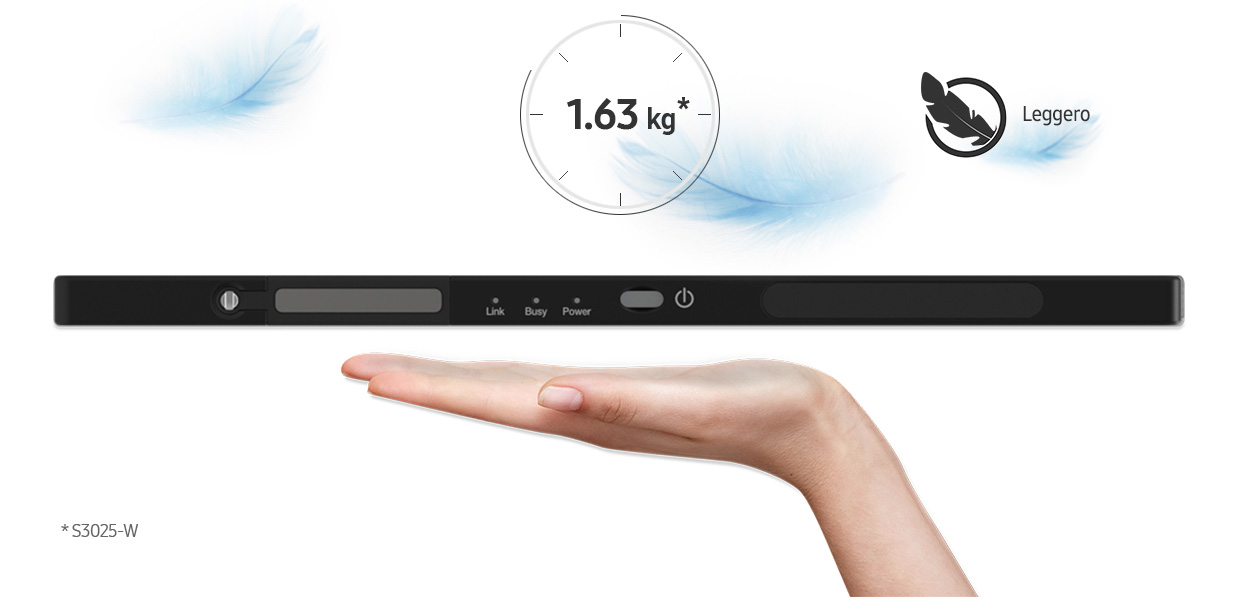 Detettore wireless leggero
