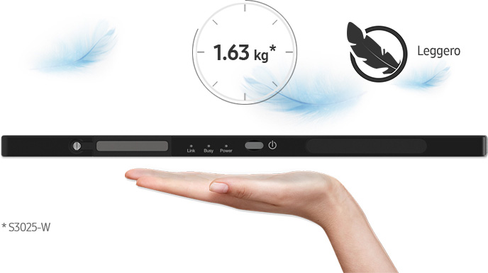 Detettore wireless leggero