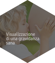 Visualizzazione di una gravidanza sana