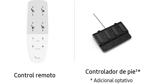 Hand Remote, Foot Controller