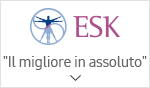 ESK. Il migliore in assoluto. Vincitore del premio per il Design Ergonomico.