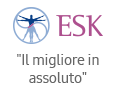 ESK. Il migliore in assoluto. Vincitore del premio per il Design Ergonomico.